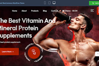 setup stunning supplement shopify store health and wellness supplement website
