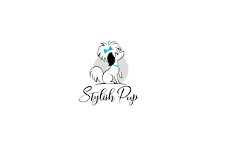 make glamorous aesthetics dog fashion brand logo