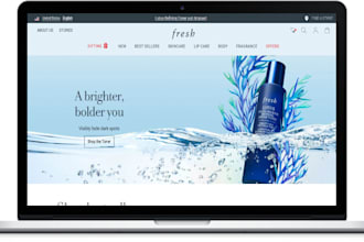 clone, revamp, copy shopify store or website design