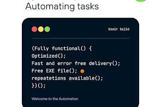 write a python script to automate your tasks