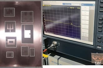 do fabrication and meaurements of rf components