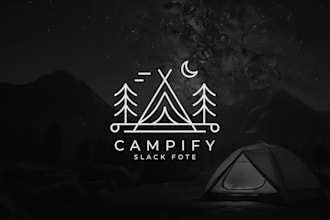 do minimalist line art logo design for your business