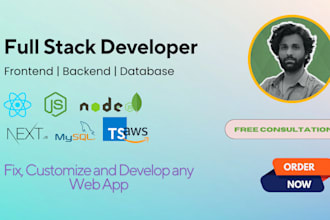 build scalable app as full stack mern developer
