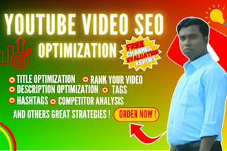 do youtube video SEO for channel ranking as growth manager