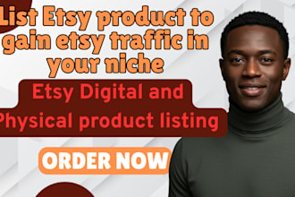 etsy physical product listing etsy digital product  canva mockup design pod