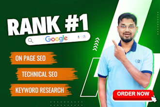 do onpage and technical SEO optimization for wordpress, shopify, wix websites
