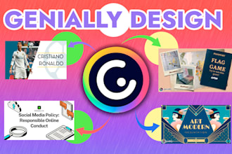 create professional presentations on genially