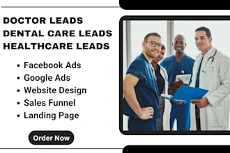 generate doctor leads dental care leads chiropractic leads gohighlevel website