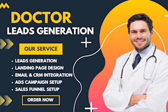 generate doctor leads dental care leads chiropractic leads gohighlevel website