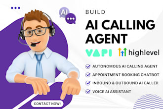 setup  vapi ai calling agent, gohighlevel automation, gohighlevel ai chatbot