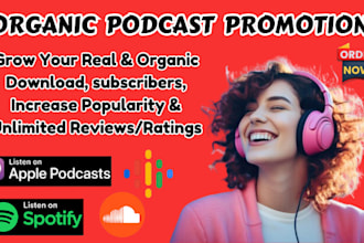 organically promote spotify podcast to get new audience globally
