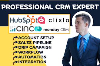 setup hubspot automation agile real estate crm monday crm freshsales clixlo cinc