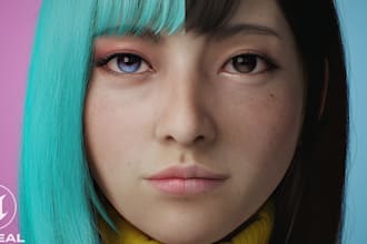 create realistic unreal engine metahuman avatar for game