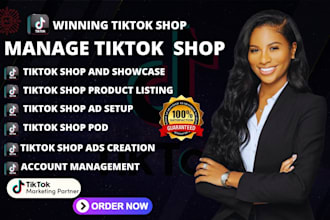 setup your tiktok shop, affiliate marketing and tiktok ads