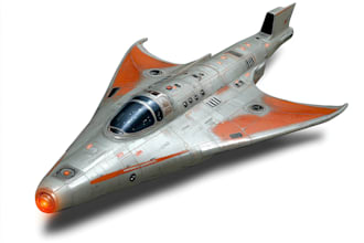 draw scifi futuristic vehicle aircraft spaceship for you