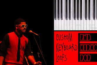 create rnb, pop, or hip hop keyboard loops