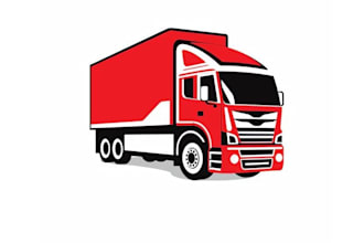 design logo, text, message on truck trailer video