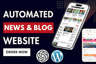create an automated wordpress news website or autopilot ai autoblog