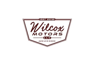 design wilcox motors llc car dealer logo