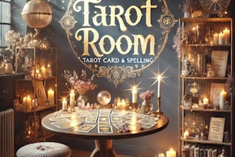 do a tarot card reading and spell casting