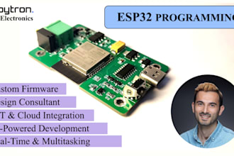develop custom esp32 firmware for your devices and systems