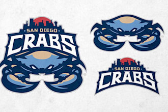 make mascot sport logo for team and pro leagues