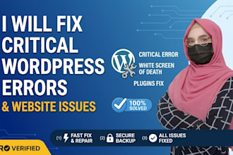 critical wordpress errors,white screen of death,and website issues