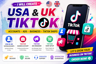 set up a US tiktok account,UK tiktok optimized for audience