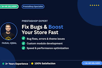 fix prestashop bugs, errors, modules and theme issues