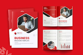 corporate branding with stunning annual reports, brochure design
