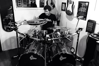 teach you drums through the 8 rock school music grades