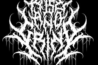 make custom death metal logo for your band
