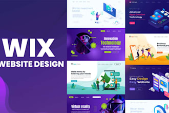 design or redesign your wix and wix studio website