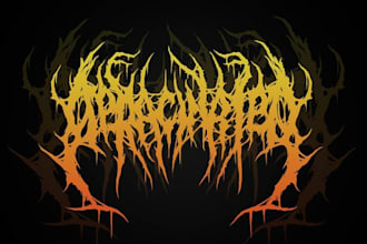 design a punk thrash crossover logo