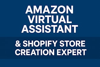 research and launch product on your amazon and shopify store