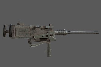 model and texture high quality 3d game asset