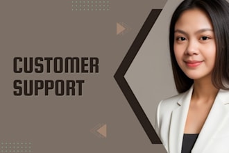 provide professional email and chat customer support for your business