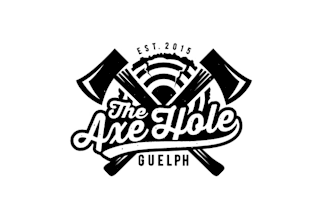 create axe throwing facility logo design