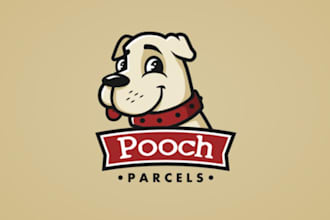 create cute pet logo for your store or business