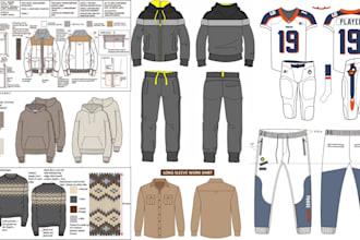jackets, sports jersey, hoodie mockup, tech packs, apparel designer, tracksuits