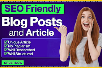 write 30 SEO friendly articles for quick google adsense approval