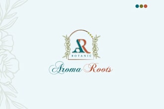 create beautiful simple natural logo design for you