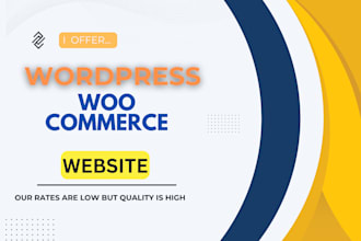 design a dynamic wordpress ecommerce website with woo commerce