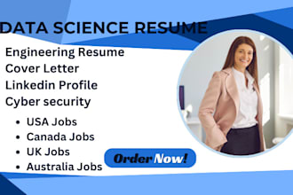 modify your data science resume, engineering resume