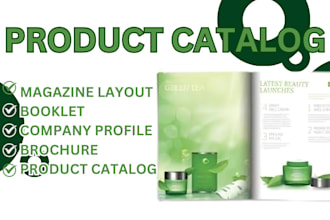 design product catalog professional lookbook sell sheet catalogue magazine