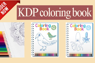 design adult coloring book work sheet for kids