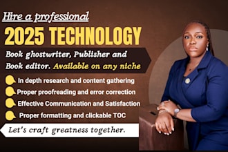 be your 2025 ultimate tech ebook ghostwriter, ai, cybersecurity, forensic