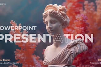 design powerpoint presentation and pitch deck for business