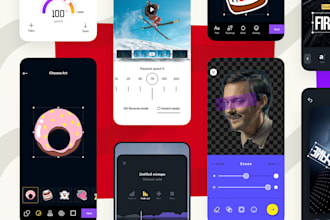 build ai powered photo editor app, ai video editor app, ai image video generator