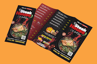 design a bifold, trifold, brochure